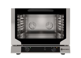 Bakery convection oven with humidification 4x 600x400 - HENDI