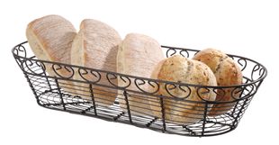 Wire basket deco oblong