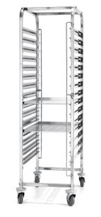 Cărucior debarasare tăvi 15 x 600x400 mm
