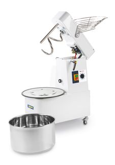 Miesiarka spiralna z podnoszoną głowicą i wyjmowaną dzieżą, HENDI, 35 kg/h, 10L, 230V/370W, 380x590x(H)575mm