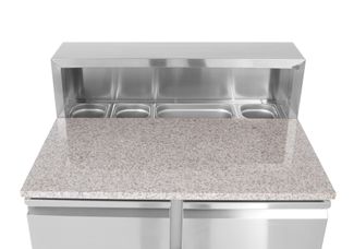 Two door pizza counter 300L, Arktic, 230V/310W, 900x700x(H)1110mm 1