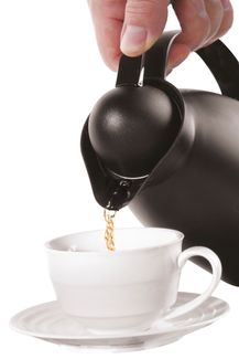 Vacuum jug with glass inner bottle, HENDI, 1L, Black, ⌀140x(H)268mm 2