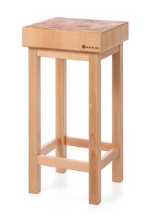 Medinis mėsinėjimo blokas su stovu, HENDI, 500x400x(H)150mm