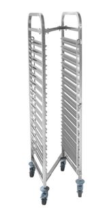 Használt edényes vagy tároló kocsi, kompakt - 15 x GN 1/1, HENDI, 445x610x(H)1710mm