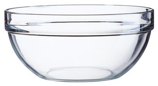 Empilable salad bowl, Arcoroc, 35 ml, 0,035L, Transparent, ⌀58x(H)105mm 1