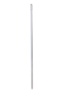 HACCP metal broomstick – for brushes and squeegees, Bürstenmann, White, (L)1300mm 1