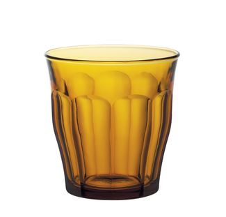 Sklo PICARDIE AMBER, Duralex, 0,31L, 6 ks, ⌀90x(H)94mm