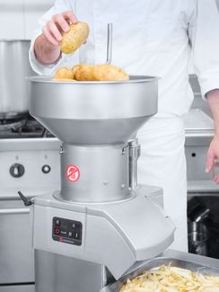 High-performance electric vegetable slicer with CA-62 electronic panel, Sammic, 400V/750W, 430x420x(H)810mm 2