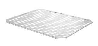 Spacer base for containers for insulated tanks, Sammic, GN 2/1, Silver, xmm 1