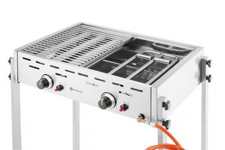 Roast-Master Pro Gas barbecue, HENDI, 11,6kW, 790x560x(H)900mm 1
