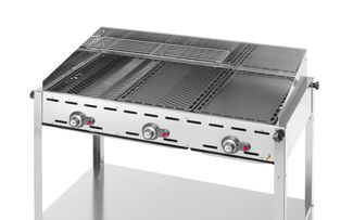 Green Fire with 3 burners, HENDI, Profi Line, 17,4kW, 1078x612x(H)825mm 1