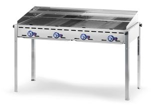 Green Fire with 4 burners, HENDI, Profi Line, 22kW, 1400x612x(H)825mm 1