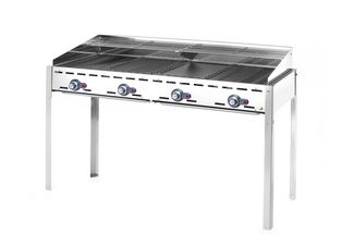 Green Fire with 4 burners, HENDI, Profi Line, 22kW, 1400x612x(H)825mm 1