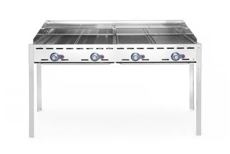 Green Fire with 4 burners, HENDI, Profi Line, 22kW, 1400x612x(H)825mm 1