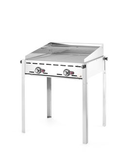 Green Fire with 2 burners, HENDI, Profi Line, 2x GN 1/1 barbecue grids, 11,6kW, 740x612x(H)825mm 1