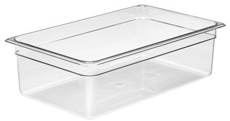 Camwear GN 1/1 polycarbonate container., Cambro, GN 1/1, 19,5L, Transparent, 325x530x(H)150mm 1