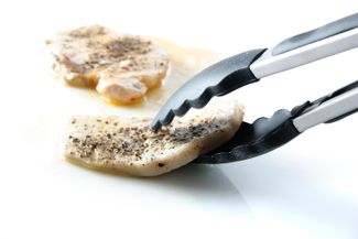 Serving tongs, HENDI, Black, (L)267mm