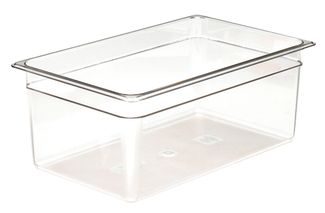 Camwear GN 1/1 polycarbonate container., Cambro, GN 1/1, 25,6L, Transparent, 325x530x(H)200mm 1