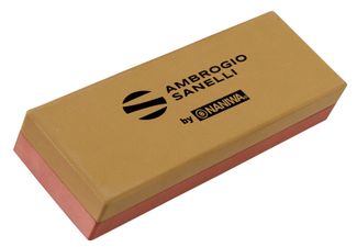 Japanese sharpening stone by Naniwa Accessori, Ambrogio Sanelli, grit size: 1000/3000., 185x65x(H)30mm 1