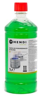Pasta do podgrzewaczy w płynie, 1 l, HENDI, transparentny