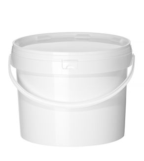 Cubeta plástica, HENDI, 11,5L, Blanco, ⌀300x(H)230mm