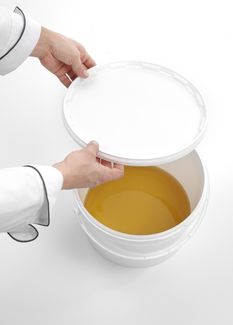 Bucket, HENDI, 11,5L, White, ⌀300x(H)230mm 1