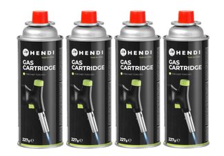 Plynová kartuša, HENDI, 4 ks