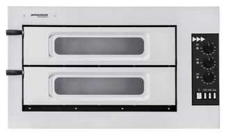 Pizza oven basic 2/50 vetro, Prismafood, 400V/6000W, 915x621x(H)527mm 1