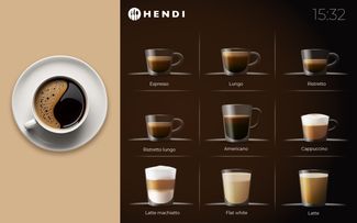 Automatic coffee machine, HENDI, 230V/3000W, 390x544x(H)578mm 1