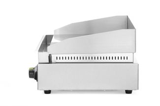 Griddle 1/3 ribbed, HENDI, Profi Line, 2/3 flat, 1/3 ribbed, 230V/3500W, 697x474x(H)241mm 1