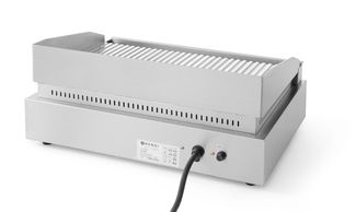 Griddle, ribbed, HENDI, Profi Line, entirely ribbed, 230V/2400W, 527x404x(H)233mm 1