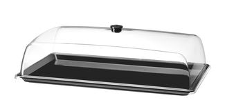 Stačiakampis padėklas su dangčiu, HENDI, GN 1/1, 535x335x(H)165mm