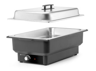 Chafing dish electric Tellano, HENDI, Kitchen Line, GN 1/1, 9L, 220-240V/900W, 575x349x(H)278mm 1
