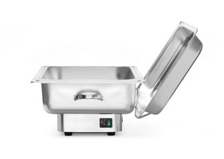 Chafing dish electric Pollina, HENDI, Profi Line, 9L, Silver, 230V/900W, 587x440x(H)273mm 1