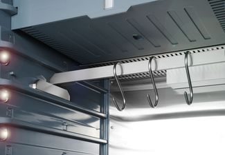 Dry aging cabinet, Arktic, 352L, Dark grey, 220-240V/170W, 595x760x(H)1720mm 1
