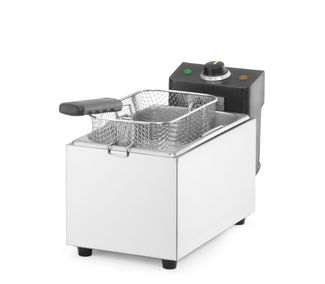 Frytownica, HENDI, Budget Line, GN 1/3, 4L, srebrny, 230V/2800W, 184x404x(H)258mm 3