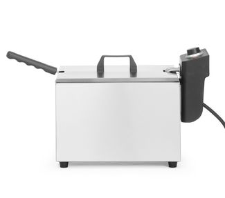Frytownica, HENDI, Budget Line, GN 1/2, 8L, srebrny, 230V/3500W, 267x407x(H)308mm 2
