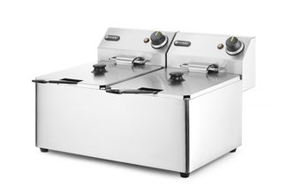 Fritéza Kitchen Line - 2x 8L, HENDI, Kitchen Line, 16L, 230V/7000W, 542x430x(H)351mm 1
