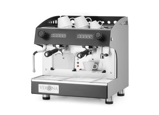 Coffee machine Julia Compact, 2-group, automatic, Verona, Black, 230V/2700W, 475x563x(H)530mm 1