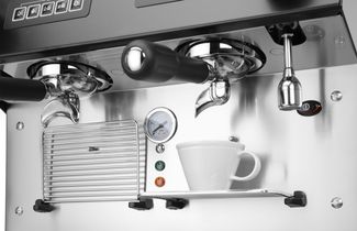Coffee machine Julia Compact, 2-group, automatic, Verona, Black, 230V/2700W, 475x563x(H)530mm 1
