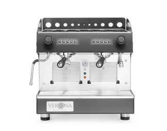 Kavos aparatas „Julia Compact“, 2 grupių, automatinis, Verona, Juodas, 230V/2700W, 475x563x(H)530mm