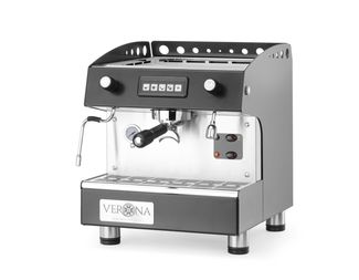 Kavos aparatas „Romeo“, 1 grupė, automatinis, Verona, 230V/1800W, 375x530x(H)485mm