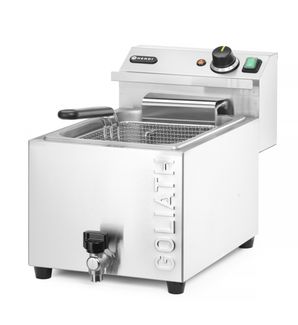 Deep fryer XL with drain tap HENDI GOLIATH, HENDI, 10L, 400V/10200W, 300x585x(H)392mm 1