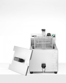 Deep fryer XL with drain tap HENDI GOLIATH, HENDI, 10L, 400V/10200W, 300x585x(H)392mm 1