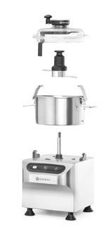 Kuter, HENDI, Profi Line, 5 kg, srebrny, 230V/800W, 377x350x(H)520mm 3