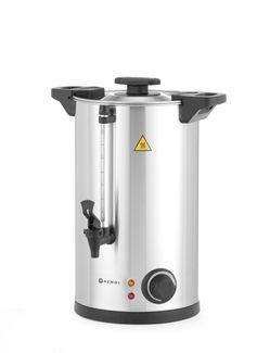Hot drinks boiler single-walled, HENDI, ≈ 65 cups in 40 min., 10L, 230V/1500W, 340x315x(H)430mm 3