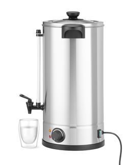 Hot drinks boiler single-walled, HENDI, ≈ 130 cups in 42 min., 20L, 230V/2500W, 415x382x(H)480mm 4