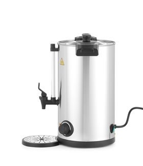 Dvigubos sienelės karštų gėrimų virimo aparatas, HENDI, 60 puodelių per 40 minučių., 9L, 230V/1500W, 340x315x(H)430mm