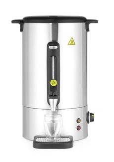 Hot drinks boiler UNIQ, HENDI, designed by Robert Bronwasser, 16L, Silver, 220-240V/1650W, 357x380x(H)502mm 1