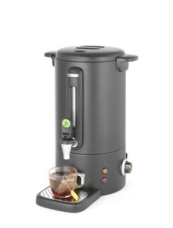Hot drinks boiler UNIQ, HENDI, designed by Robert Bronwasser, 9L, Black, 220-240V/950W, 307x330x(H)450mm